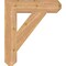 Ekena Millwork Traditional Craftsman Smooth Bracket, Western Red Cedar, 5 1/2"W x 26"D x 30"H BKT06X26X30TRA04SWR - alternate 2
